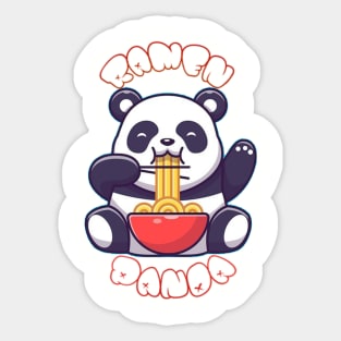 Ramen Panda Sticker